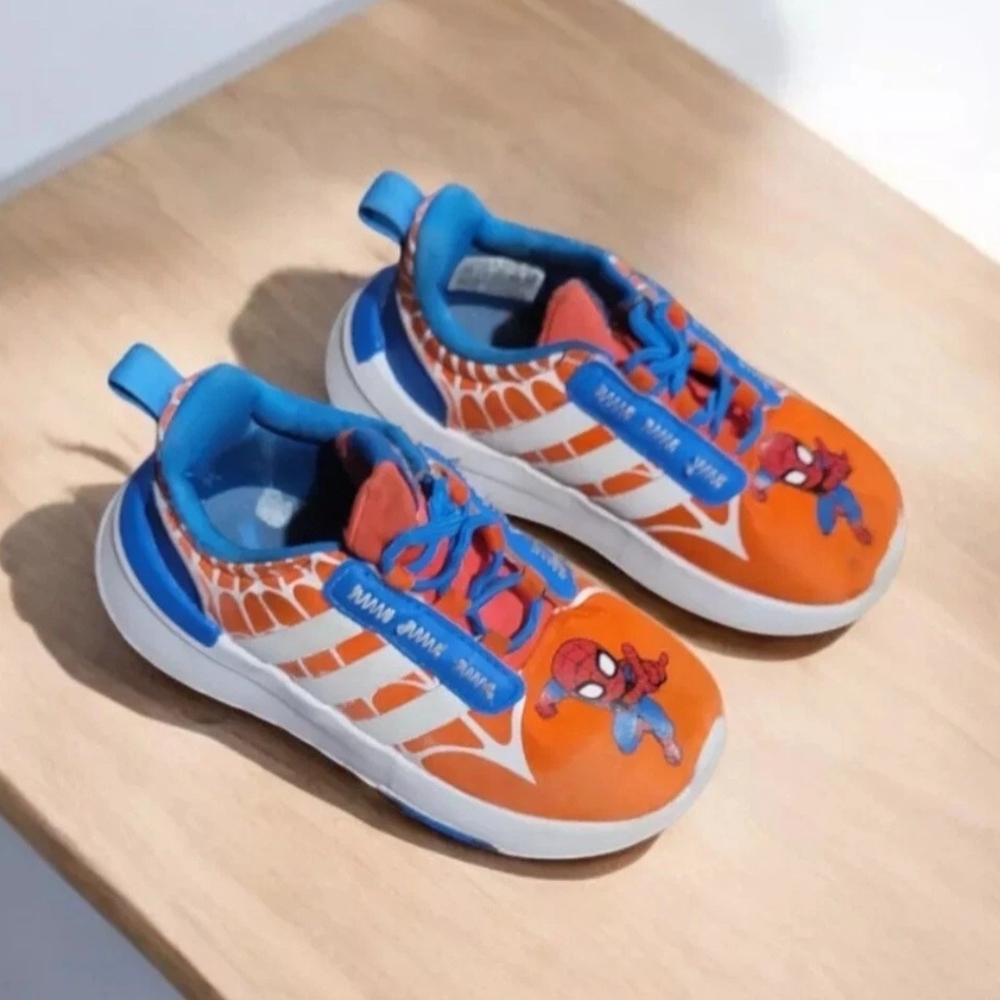 Kids Sneakers Superhero Edition Red/ White/ Blue Size 7K